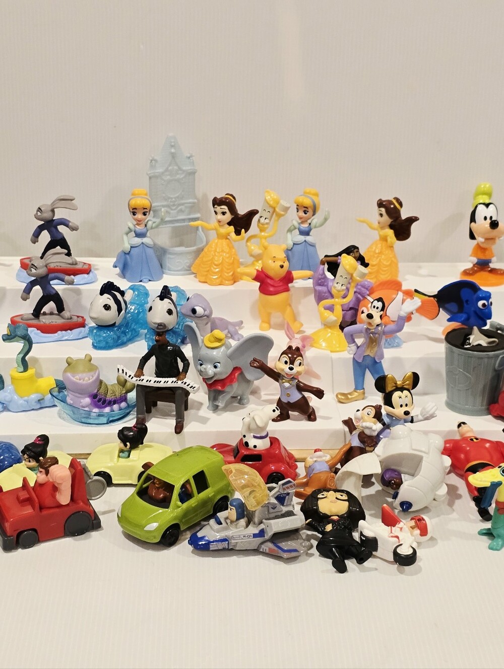 Disney Character Toy Figure Set Happy Meal Toy Lot
